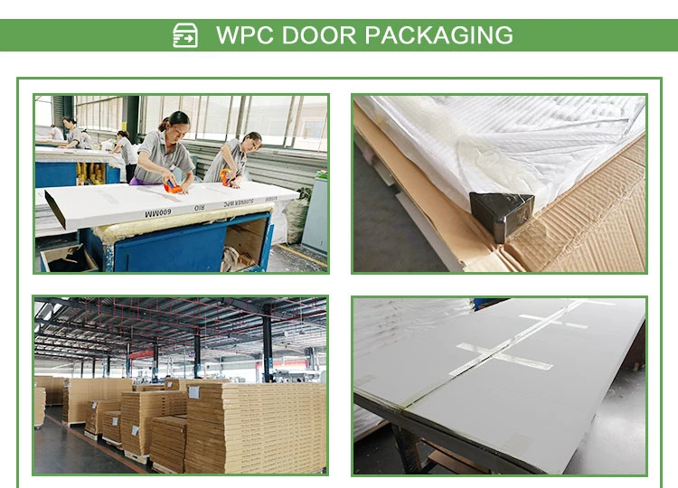 Hot Selling Waterproof and Anti-Termites Hollow WPC Interior Door with Frame in Israel Market