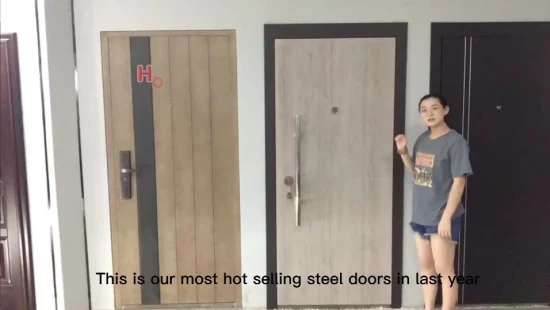 Two Color Mixed Heat Transfer Steel Door