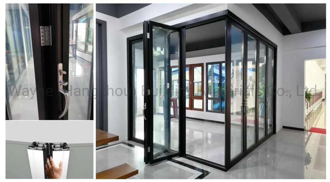Thermal Break Lift Sliding Aluminium Glass Entrance Door with Fly Screen German Siegenia Hardware for Hotel Apartment House Villa Exterior Interior Door