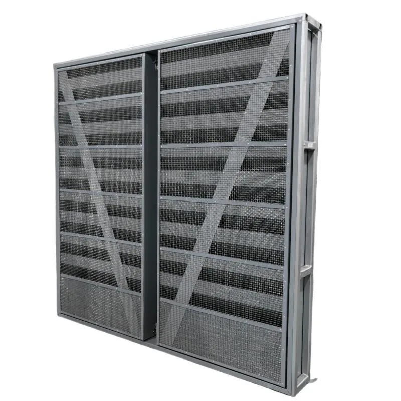 Cooling Tower Inlet Attenuators and Screens Single or Double Leaf Acoustic Door