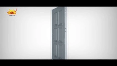 High Quality Heat Transfer Steel Security Door (SC