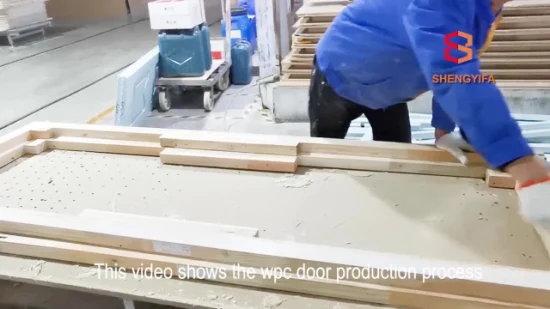 Shengyifa PVC Door Factory Provide Saudi Popular Waterproof WPC Door and Frame