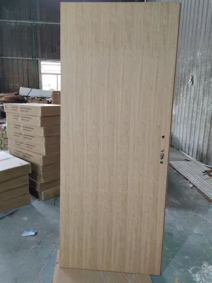 Interior Bedroom Veneer MDF Wooden Timber Door Modern Red Oak Solid Wood Doors Designs