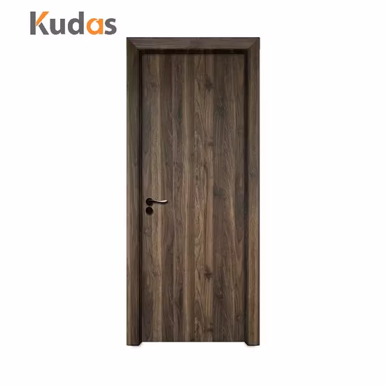 Wood Veneer Painting MDF Interior Flush Door with Good Quality